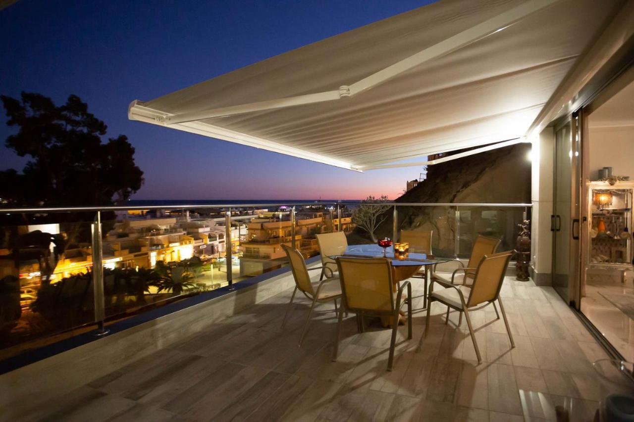 Rivera Del Puerto Luxury Penthouse With Great Terrace And Sea View プエルト・デ・モガン エクステリア 写真