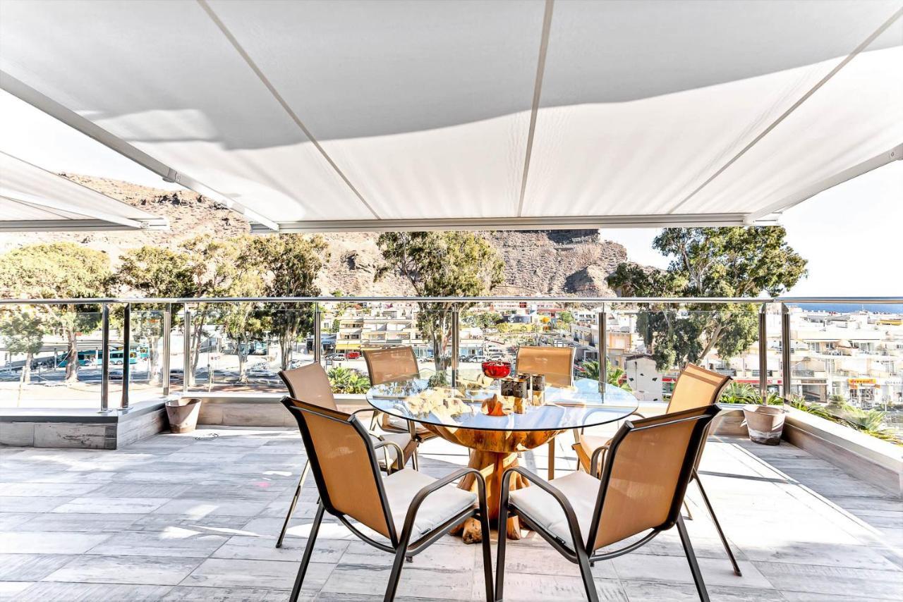 Rivera Del Puerto Luxury Penthouse With Great Terrace And Sea View プエルト・デ・モガン エクステリア 写真