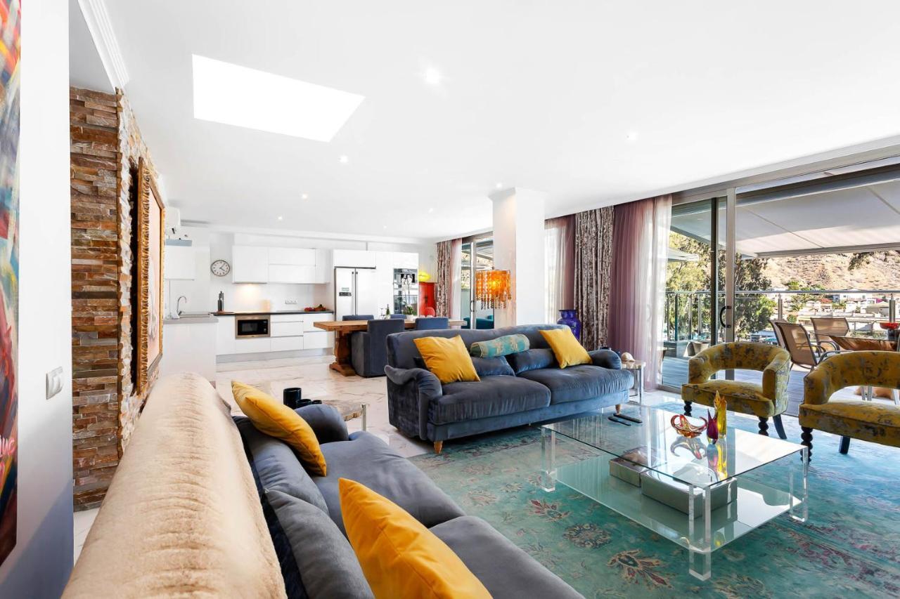 Rivera Del Puerto Luxury Penthouse With Great Terrace And Sea View プエルト・デ・モガン エクステリア 写真