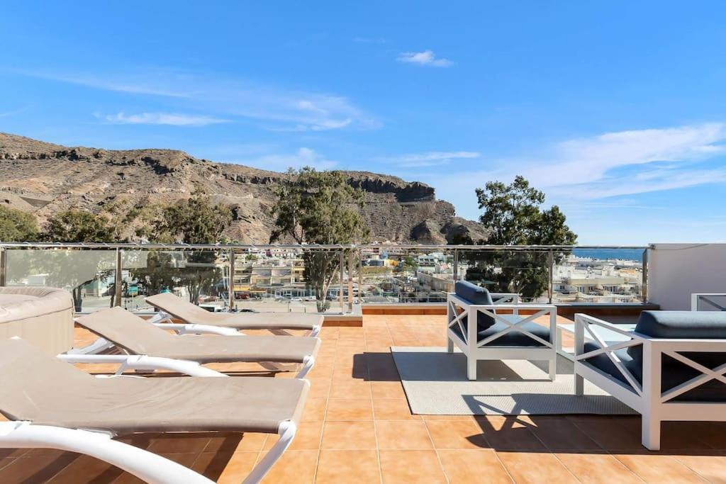 Rivera Del Puerto Luxury Penthouse With Great Terrace And Sea View プエルト・デ・モガン エクステリア 写真