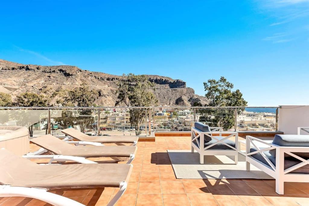 Rivera Del Puerto Luxury Penthouse With Great Terrace And Sea View プエルト・デ・モガン エクステリア 写真